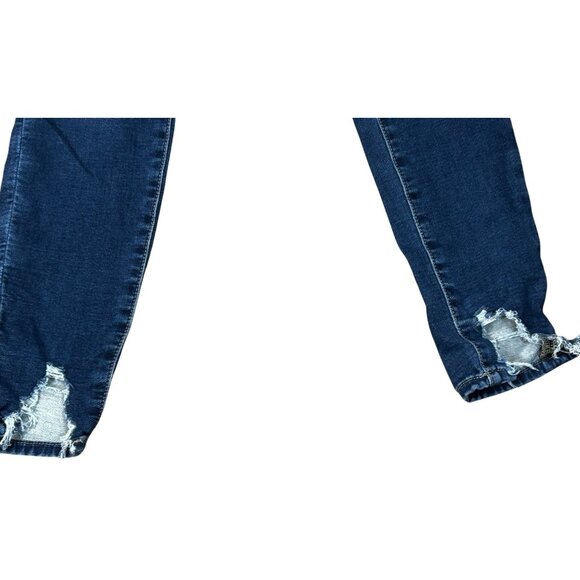 AE Ne(x)t Level Stretch High Rise Jegging in Darkβ Indigo Size 00 - Picture 7 of 7